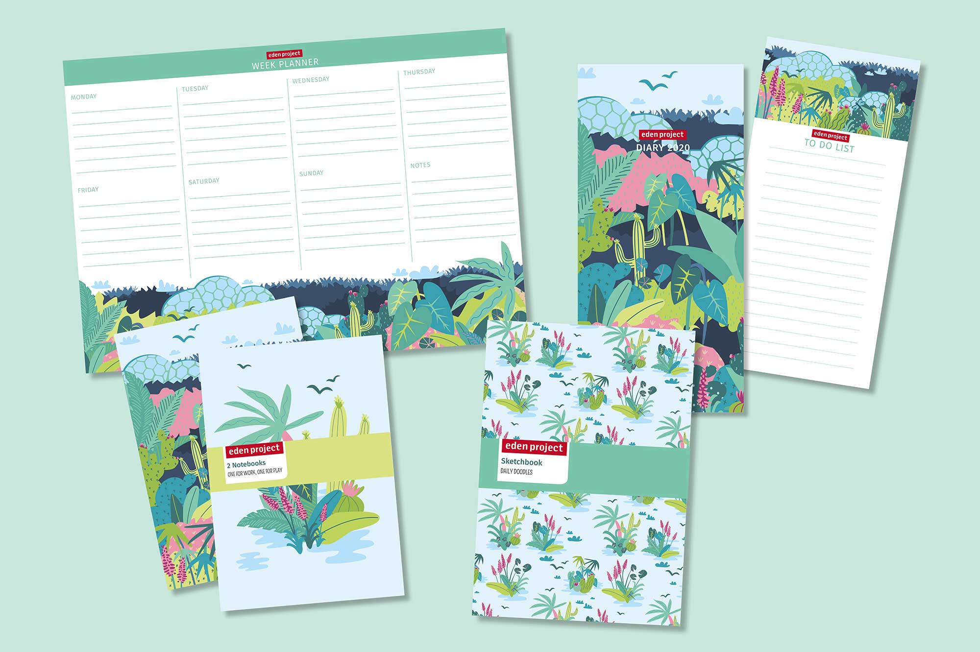 Eden Project stationery