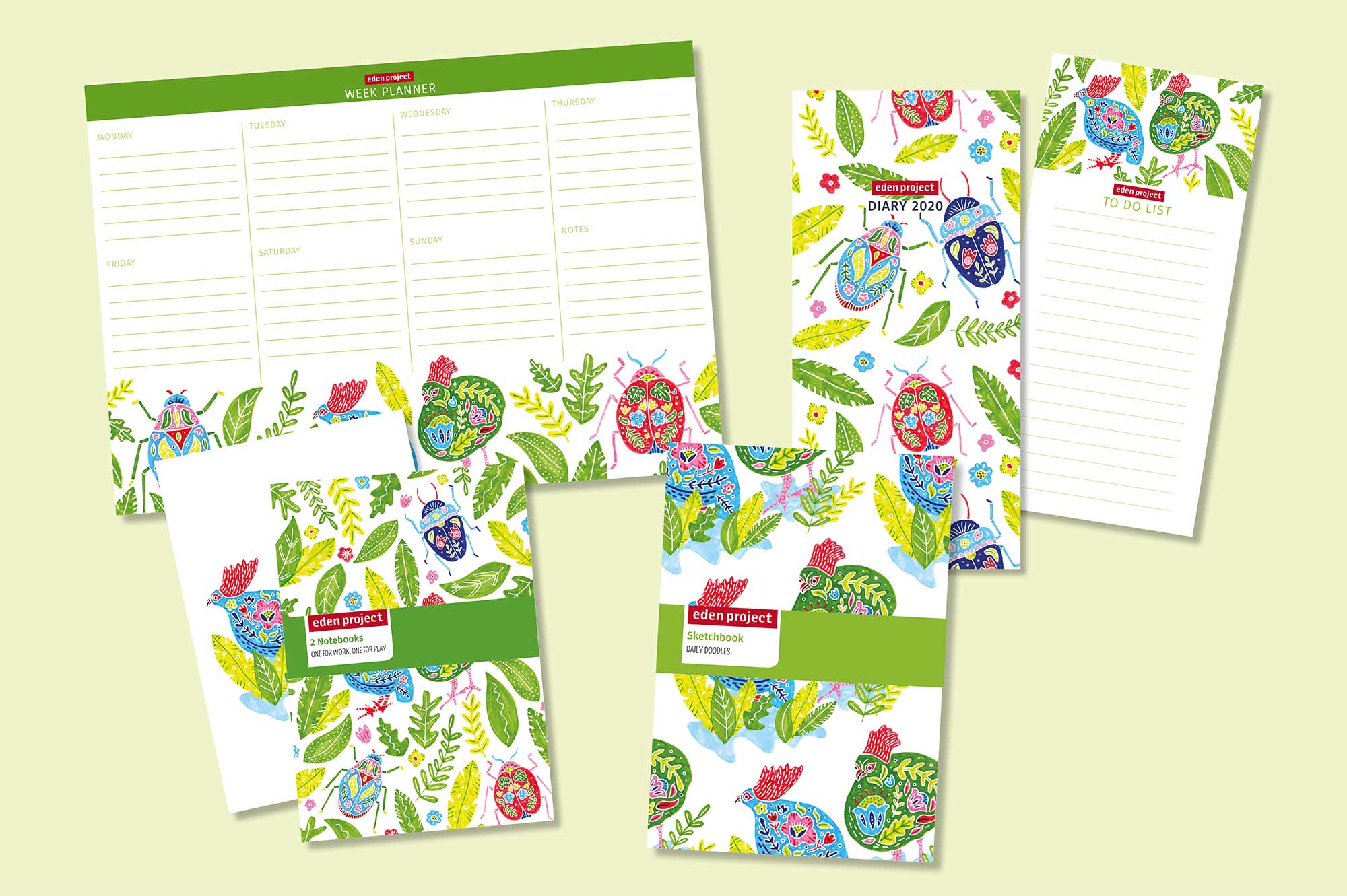 Eden Project stationery